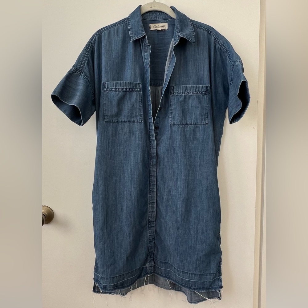 Madewell Denim ShirtDress Size small